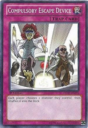 Compulsory Escape Device (REDU-EN074) - Return of the Duelist 1st Edition
