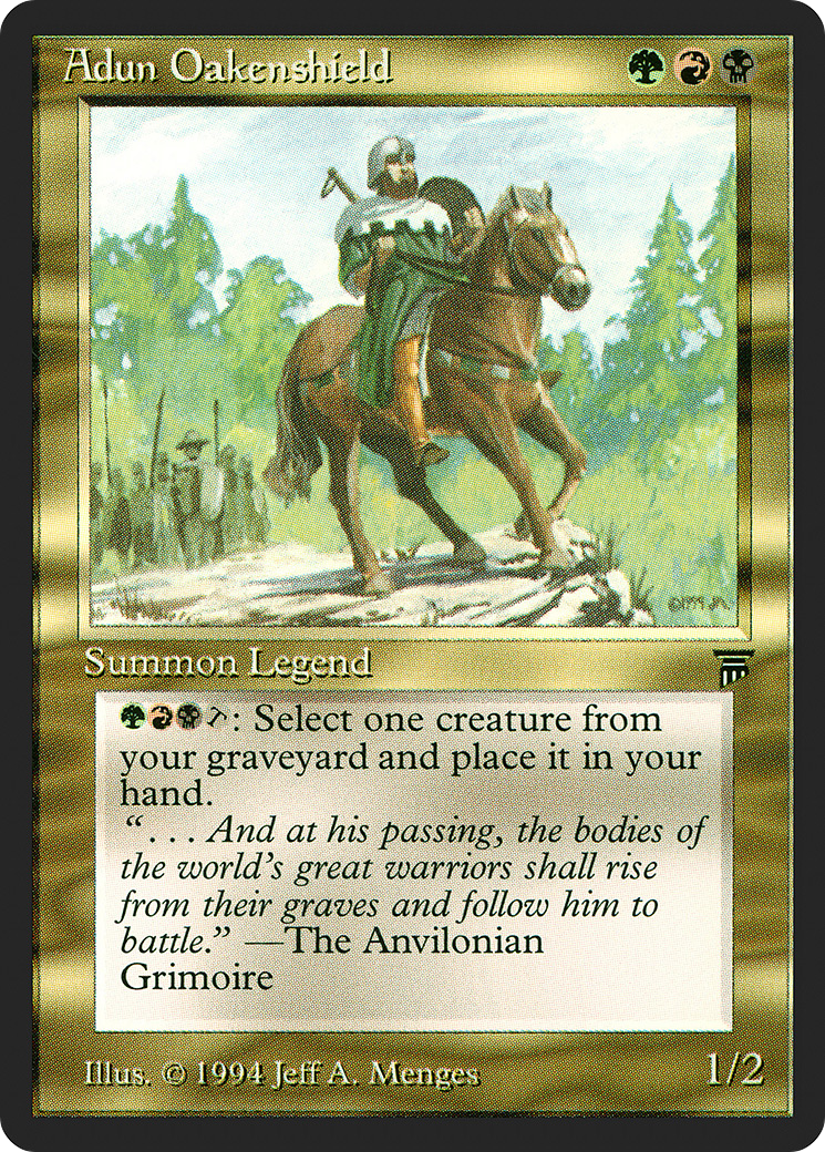 Adun Oakenshield (LEG-216) - Legends