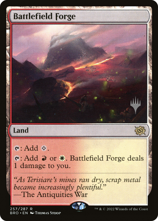 Battlefield Forge (PPBRO-257P) - The Brothers' War Promos
