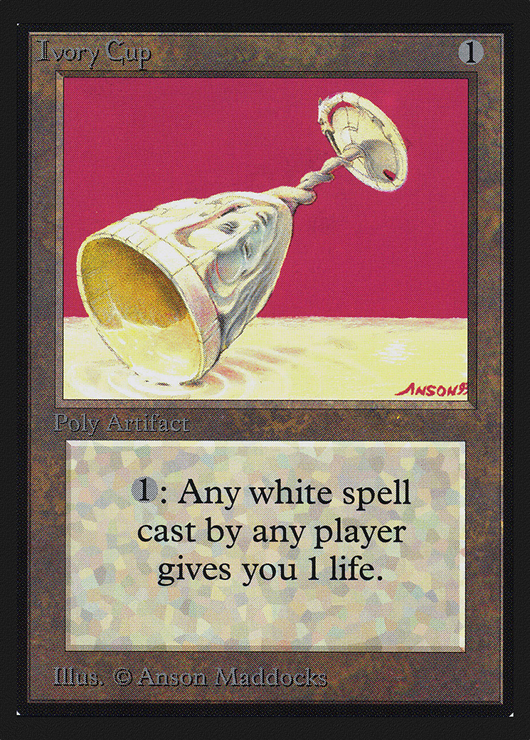Ivory Cup (IED-252) - Intl. Collectors' Edition