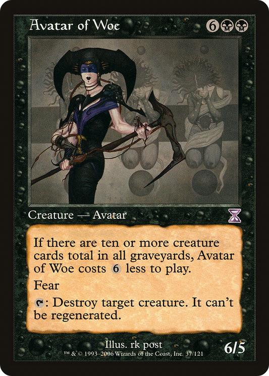 Avatar of Woe (TSB-037) - Time Spiral Timeshifted Foil