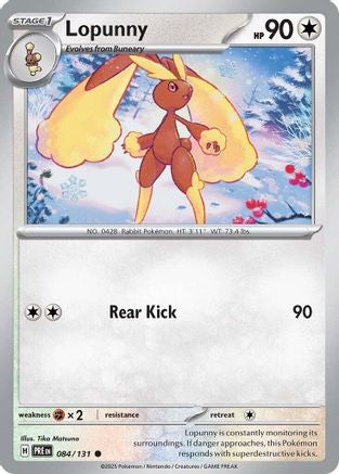 Lopunny 084/131  SV Prismatic Evolutions - Common