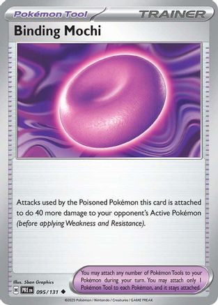 Binding Mochi 095/131  SV Prismatic Evolutions - Uncommon