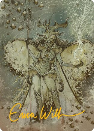 Aatchik, Emerald Radian Art Card (6/54) (Gold-Stamped Signature) (AADFT-006) - Art Series: Aetherdrift