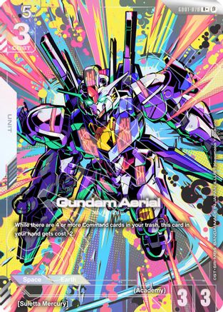 Gundam Aerial (R+) (GD01-070) - Edition Beta Holofoil