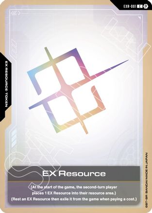 EX Resource (EXR-001) - Edition Beta