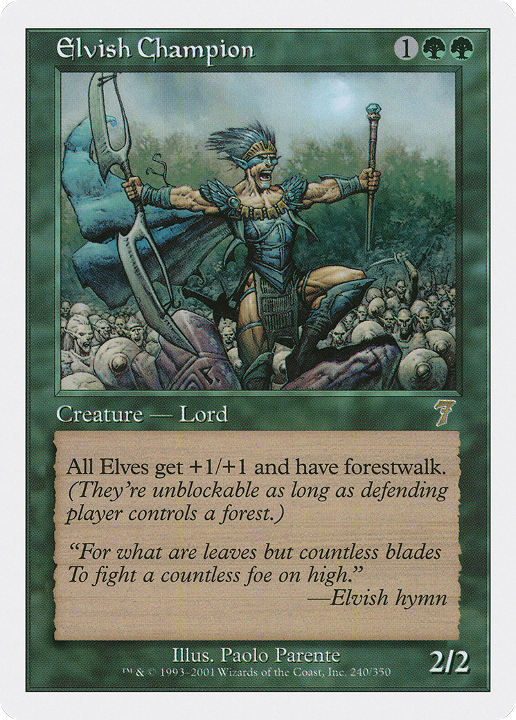 Elvish Champion (7ED-240) - Seventh Edition