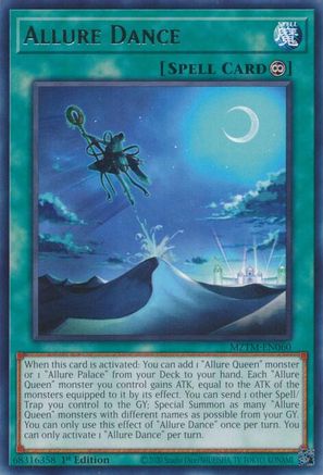 Allure Dance (MZTM-EN060) - Maze of the Master 1st Edition