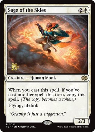 Sage of the Skies (PRE-022) - Prerelease Cards Foil