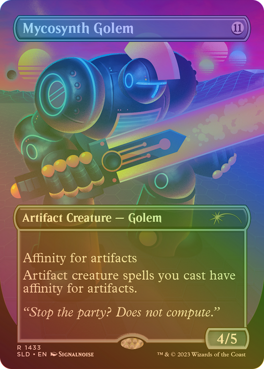 Mycosynth Golem (SLD-1433★) - Secret Lair Drop (Borderless) Foil