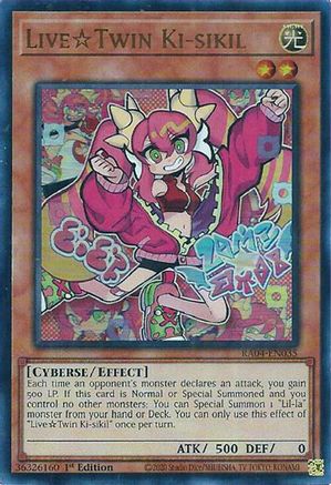 LiveTwin Ki-sikil (UR) (RA04-EN035) - Quarter Century Stampede 1st Edition