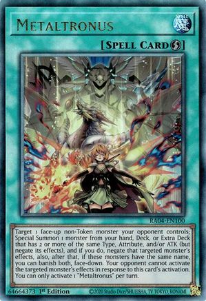 Metaltronus (PUR) (RA04-EN100) - Quarter Century Stampede 1st Edition