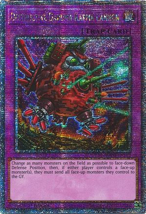 Destructive Daruma Karma Cannon (Quarter Century Secret Rare) (RA04-EN103) - Quarter Century Stampede 1st Edition