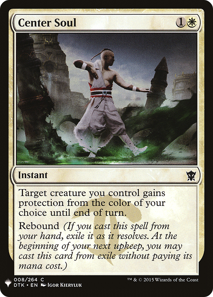 Center Soul (LIST-DTK-8) - The List