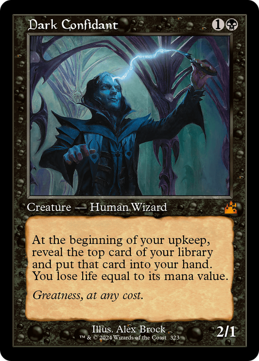 Dark Confidant (RVR-323) - Ravnica Remastered Foil