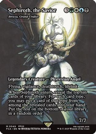 Atraxa, Grand Unifier - Atraxa, Grand Unifier (Showcase) (FCA-049) - FINAL FANTASY: Through the Ages Foil