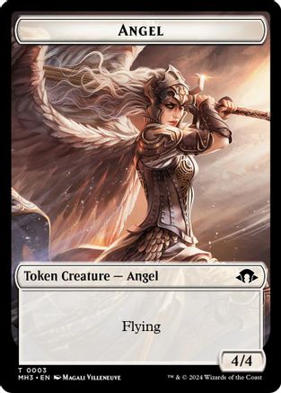 Angel // Energy Reverse Double-Sided Token (MH3-3 // 36) - Modern Horizons 3