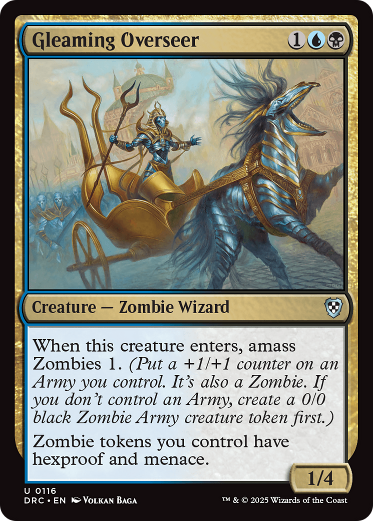 Gleaming Overseer (DRC-116) - Commander: Aetherdrift Foil