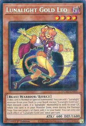 Lunalight Gold Leo (DUAD-EN005) - Duelist's Advance 1st Edition