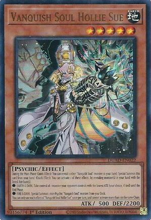 Vanquish Soul Hollie Sue (DUAD-EN022) - Duelist's Advance 1st Edition
