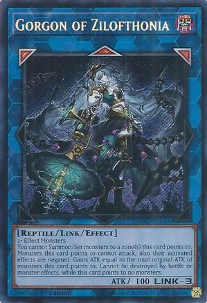 Gorgon of Zilofthonia (DUAD-EN050) - Duelist's Advance 1st Edition