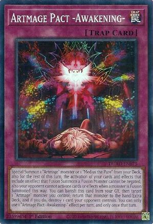 Artmage Pact -Awakening- (DUAD-EN075) - Duelist's Advance 1st Edition