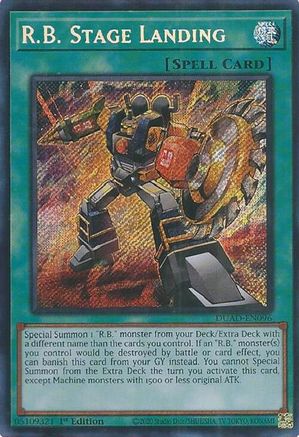 R.B. Stage Landing (DUAD-EN096) - Duelist's Advance 1st Edition