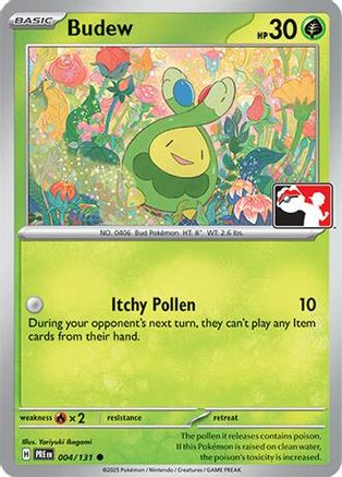 Budew 004  Prize Pack Series Cards - Common