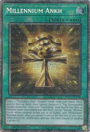 Millennium Ankh (MP25-EN011) - 2025 Mega-Pack 1st Edition