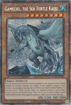 Gameciel, the Sea Turtle Kaiju (MP25-EN028) - 2025 Mega-Pack 1st Edition