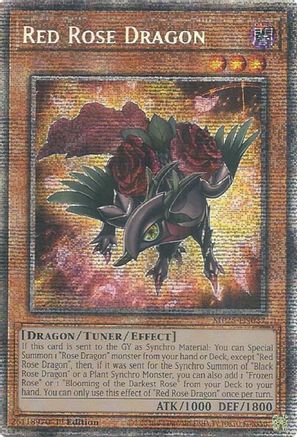 Red Rose Dragon (MP25-EN037) - 2025 Mega-Pack 1st Edition