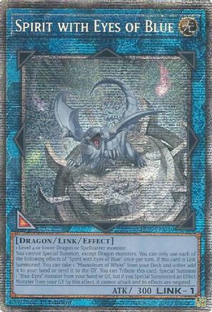 Spirit with Eyes of Blue (MP25-EN049) - 2025 Mega-Pack 1st Edition