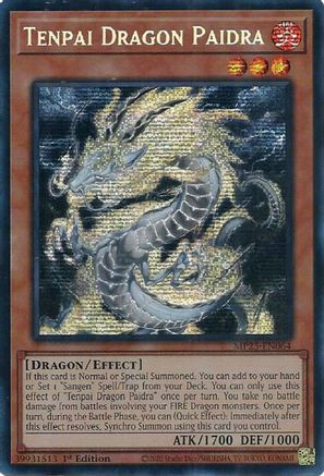 Tenpai Dragon Paidra (MP25-EN064) - 2025 Mega-Pack 1st Edition