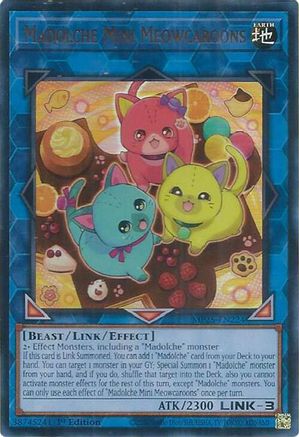 Madolche Mini Meowcaroons (MP25-EN224) - 2025 Mega-Pack 1st Edition
