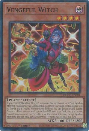 Vengeful Witch (DOOD-EN004) - Doom of Dimensions 1st Edition