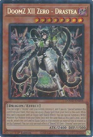 DoomZ XII Zero - Drastea (DOOD-EN008) - Doom of Dimensions 1st Edition