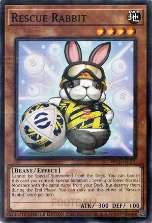 Rescue Rabbit (EFC1-EN001) - eFootball Collaboration Promos Limited