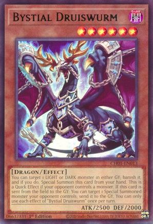 Bystial Druiswurm (CH01-EN013) - THE CHRONICLES DECK: The Fallen & The Virtuous (All-Foil Edition) 1st Edition