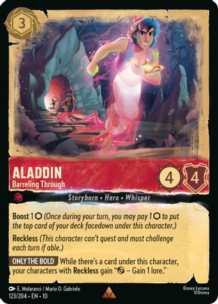 Aladdin - Barreling Through (123/204) - Whispers in the Well