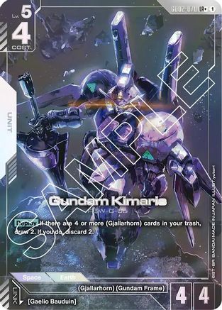 Gundam Kimaris (LR+) (GD02-070) - Dual Impact Holofoil