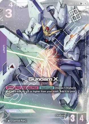 Gundam X (GD02-056) (Store Tournament Winner Pack 02) (GD02-056) - Gundam Promotional Cards Holofoil