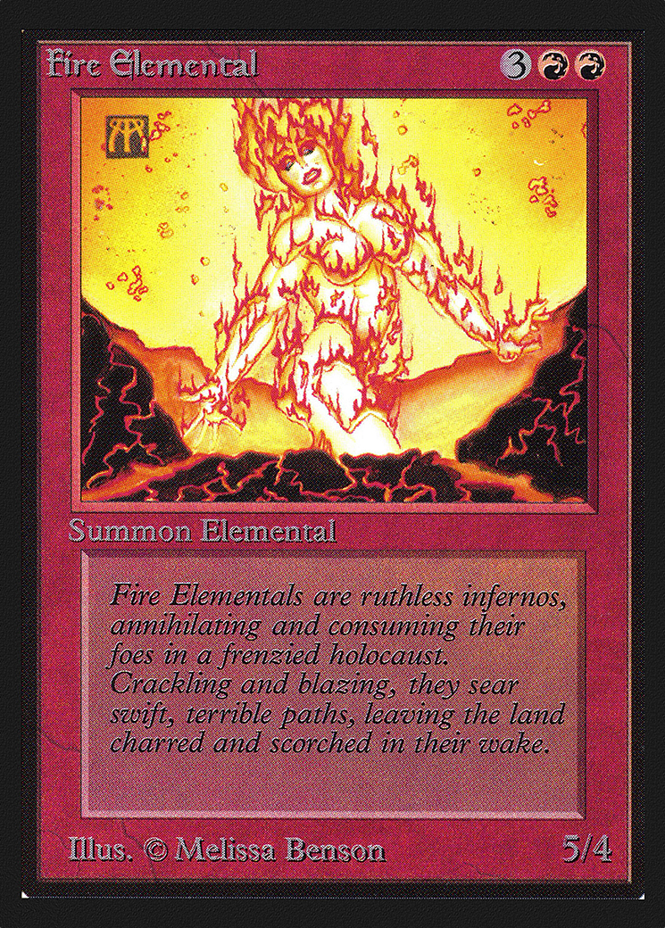 Fire Elemental (IED-149) - Intl. Collectors' Edition