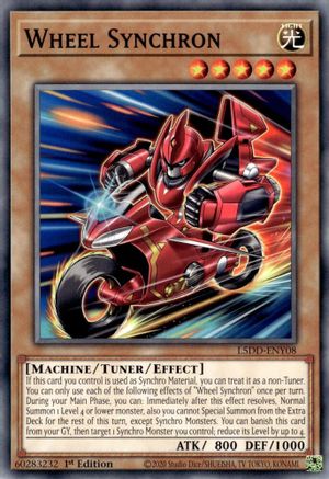 Wheel Synchron (L5DD-ENY08) - Legendary 5D's Decks 1st Edition