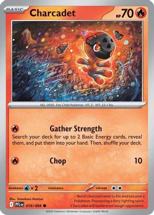 Charcadet 019  ME02 Phantasmal Flames - Common