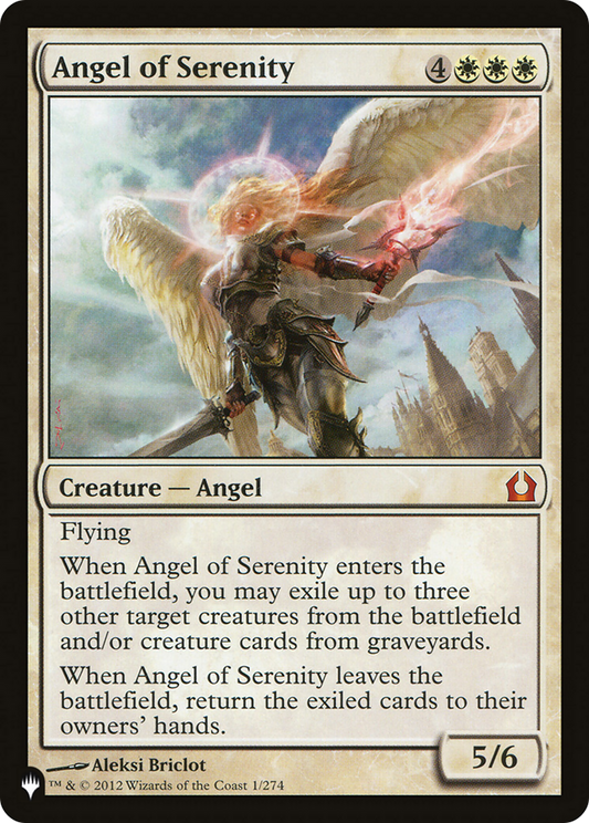 Angel of Serenity (LIST-RTR-1) - The List Foil