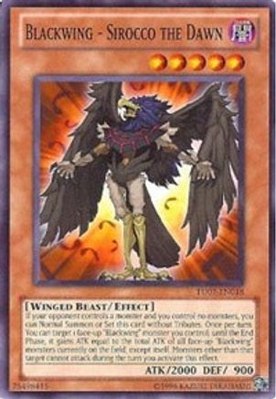 Blackwing - Sirocco the Dawn (TU07-EN018) - Turbo Pack: Booster Seven Unlimited