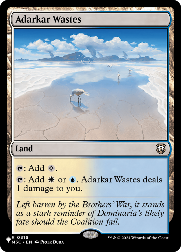 Adarkar Wastes (M3C) (LIST-316) - The List Reprints