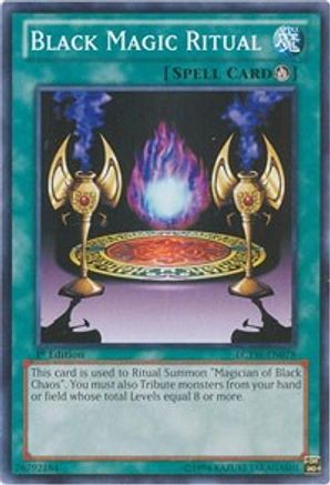 Black Magic Ritual (LCYW-EN078) - Legendary Collection 3: Yugi's World 1st Edition