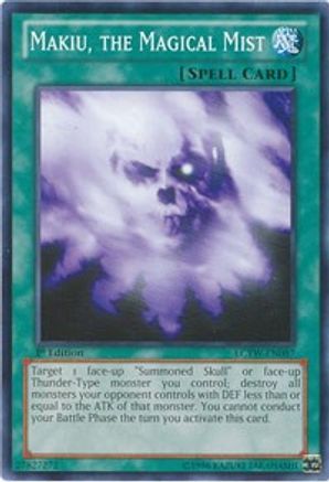 Makiu, the Magical Mist (LCYW-EN087) - Legendary Collection 3: Yugi's World 1st Edition
