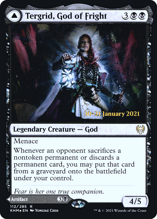 Tergrid, God of Fright (PRE-112) - Kaldheim Promos Foil
